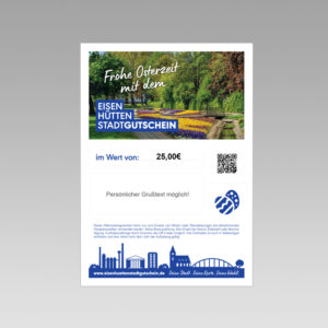 Eisenhüttenstadtgutschein (PDF) - Ostern