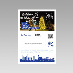 Eisenhüttenstadtgutschein (PDF) - Weihnachten
